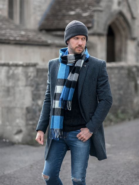 burberry scarf mens outfit|Burberry scarf men price.